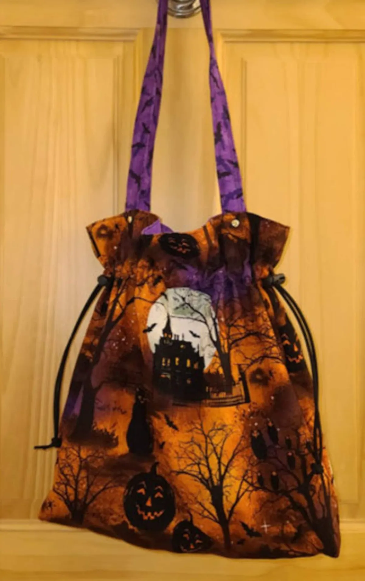 trick or treat bag pattern quilters