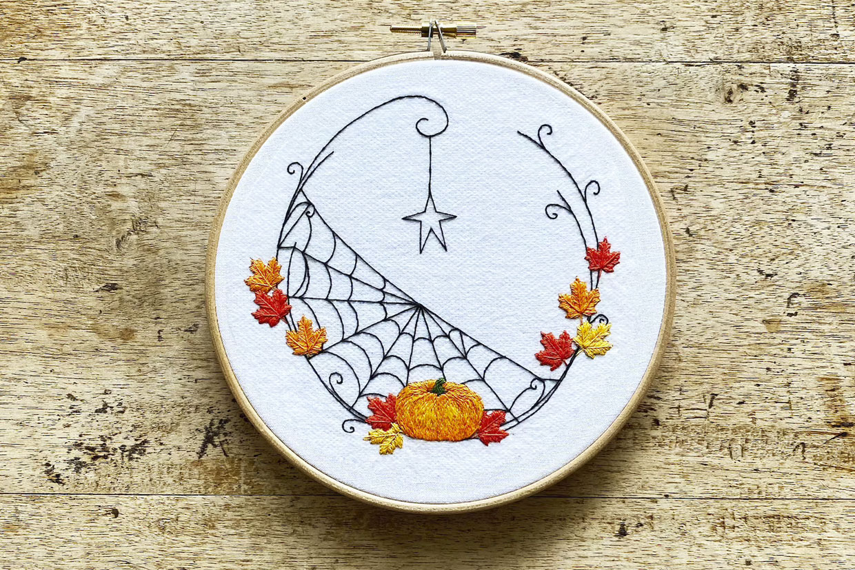 halloween embroidery patterns pumpkins