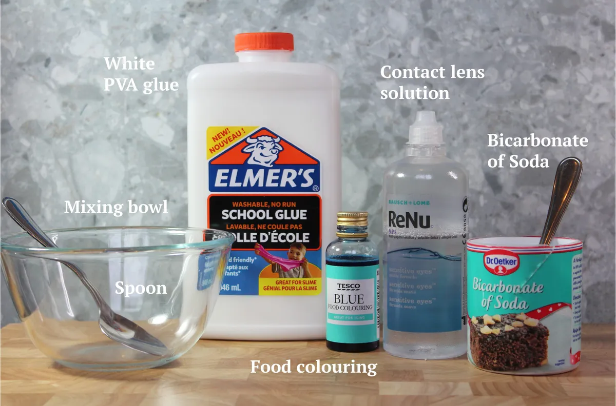 Basic slime ingredients
