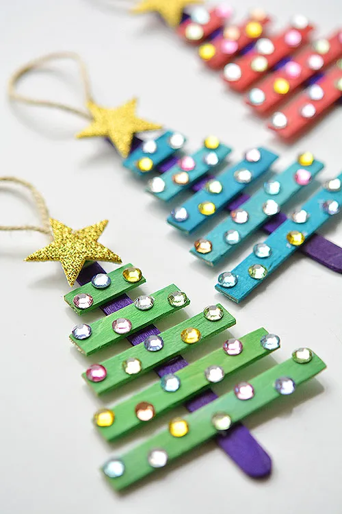 50 Christmas Ornament Crafts For Kids - Little Bins for Little Hands