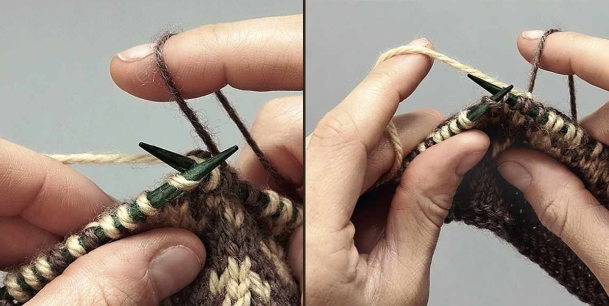 Fair Isle knitting tips Combination knitting