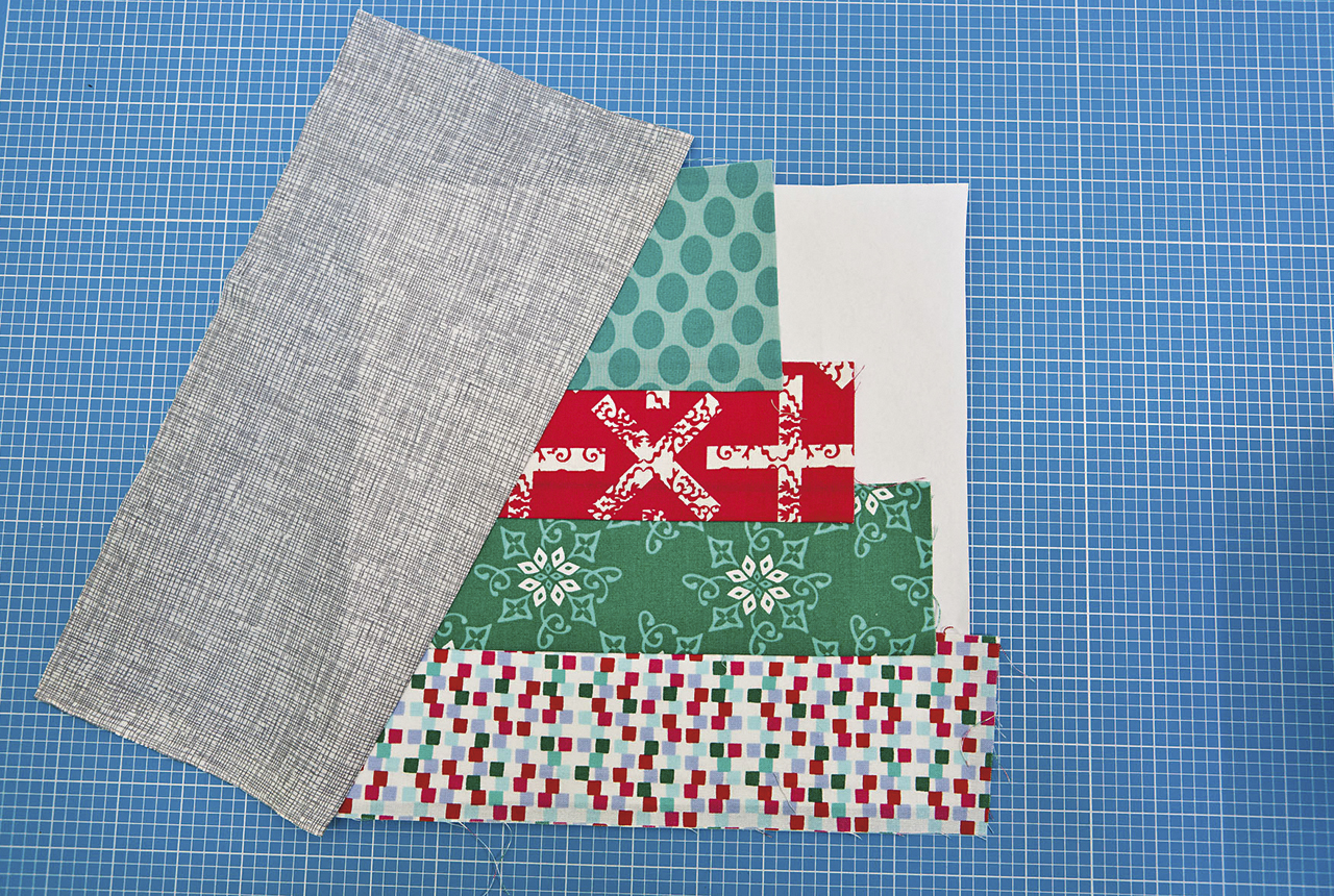 Free Christmas quilt pattern Figure H