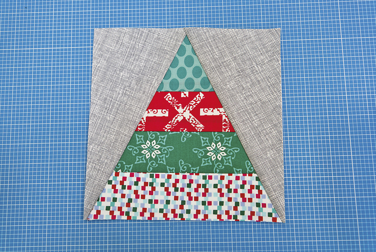 Free Christmas quilt pattern Figure I