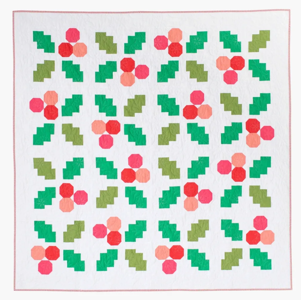 Holly Jolly Quilt pattern