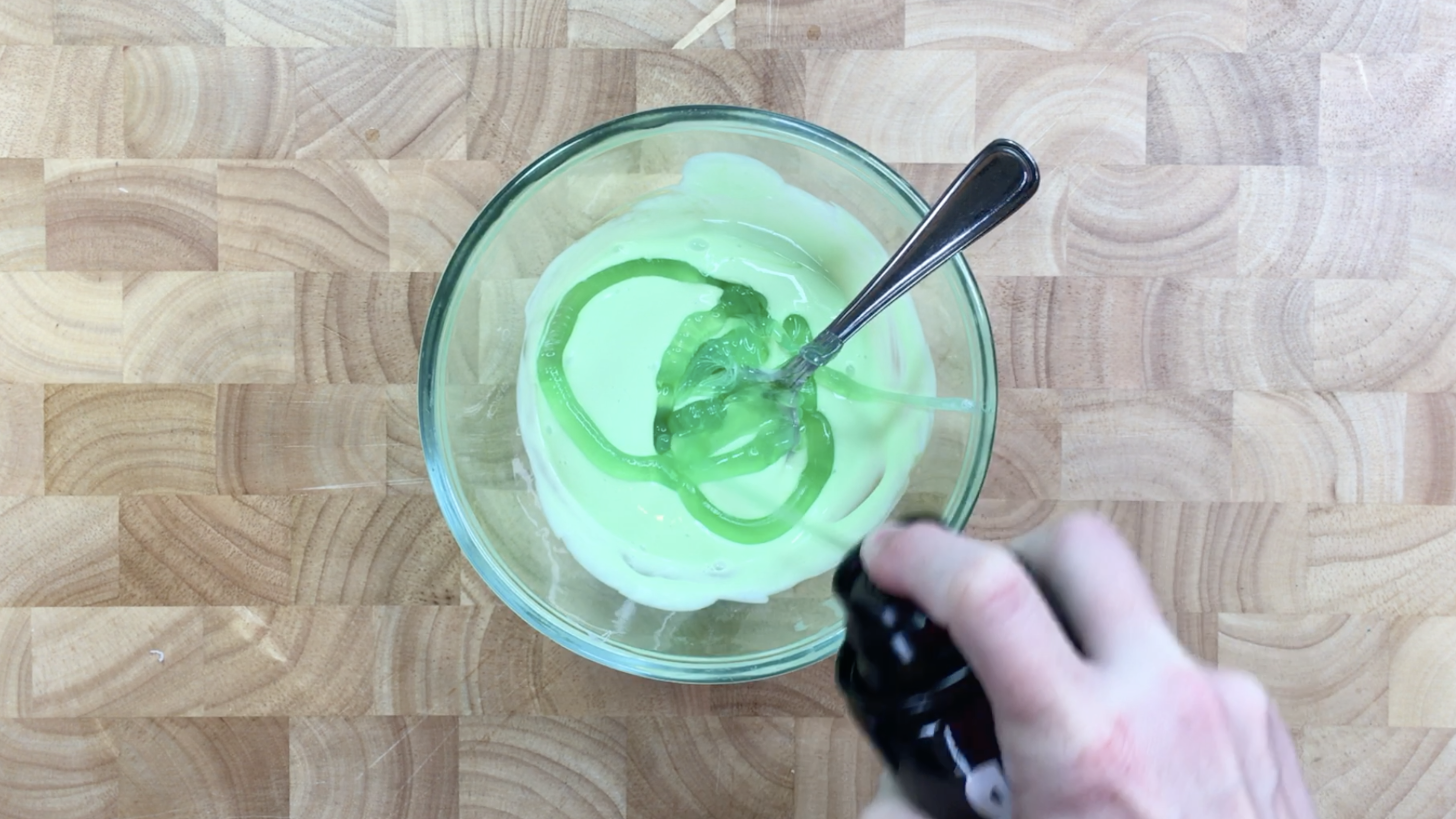 How to make fluffy slime – step 3