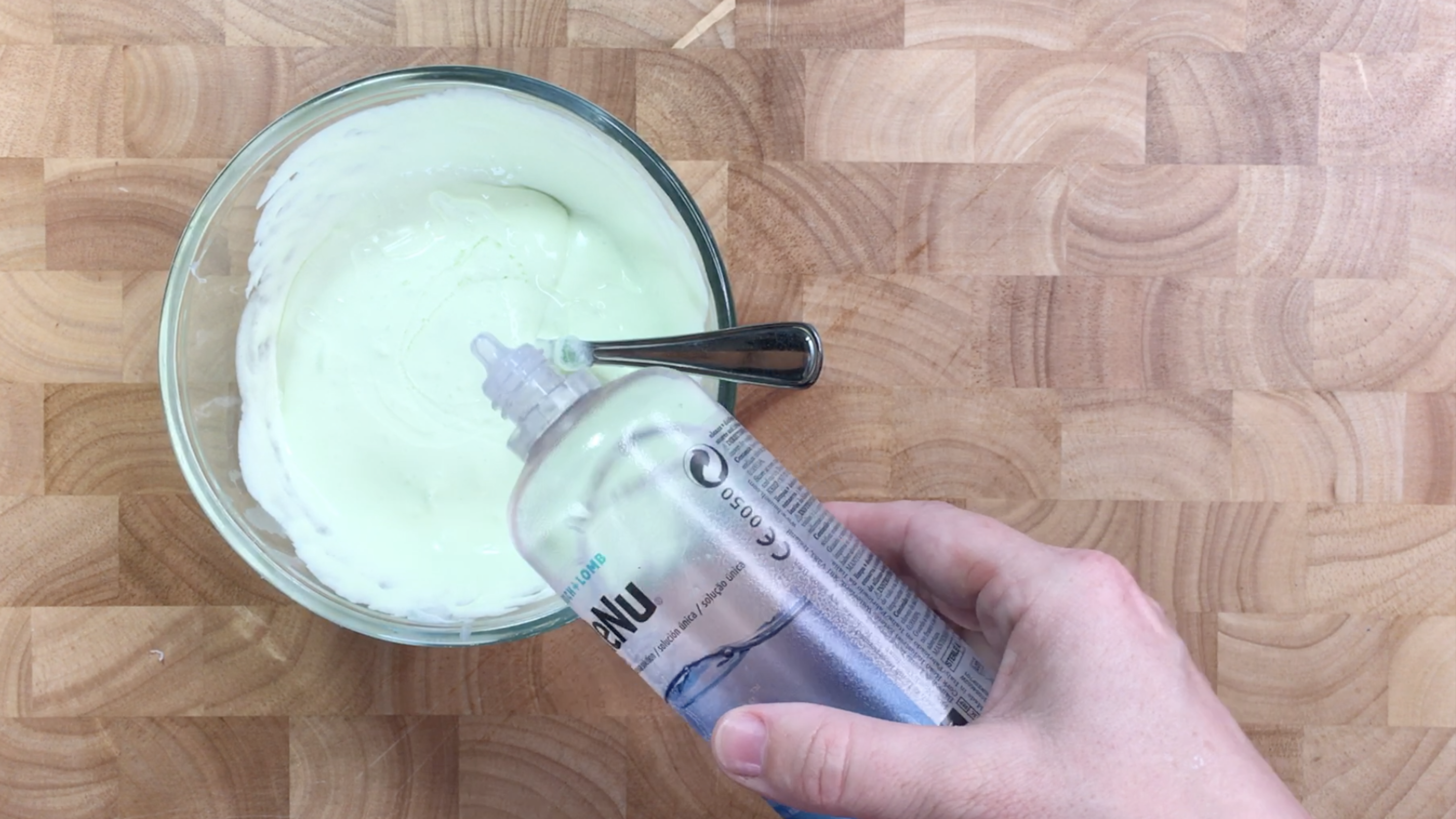 How to make fluffy slime – step 5