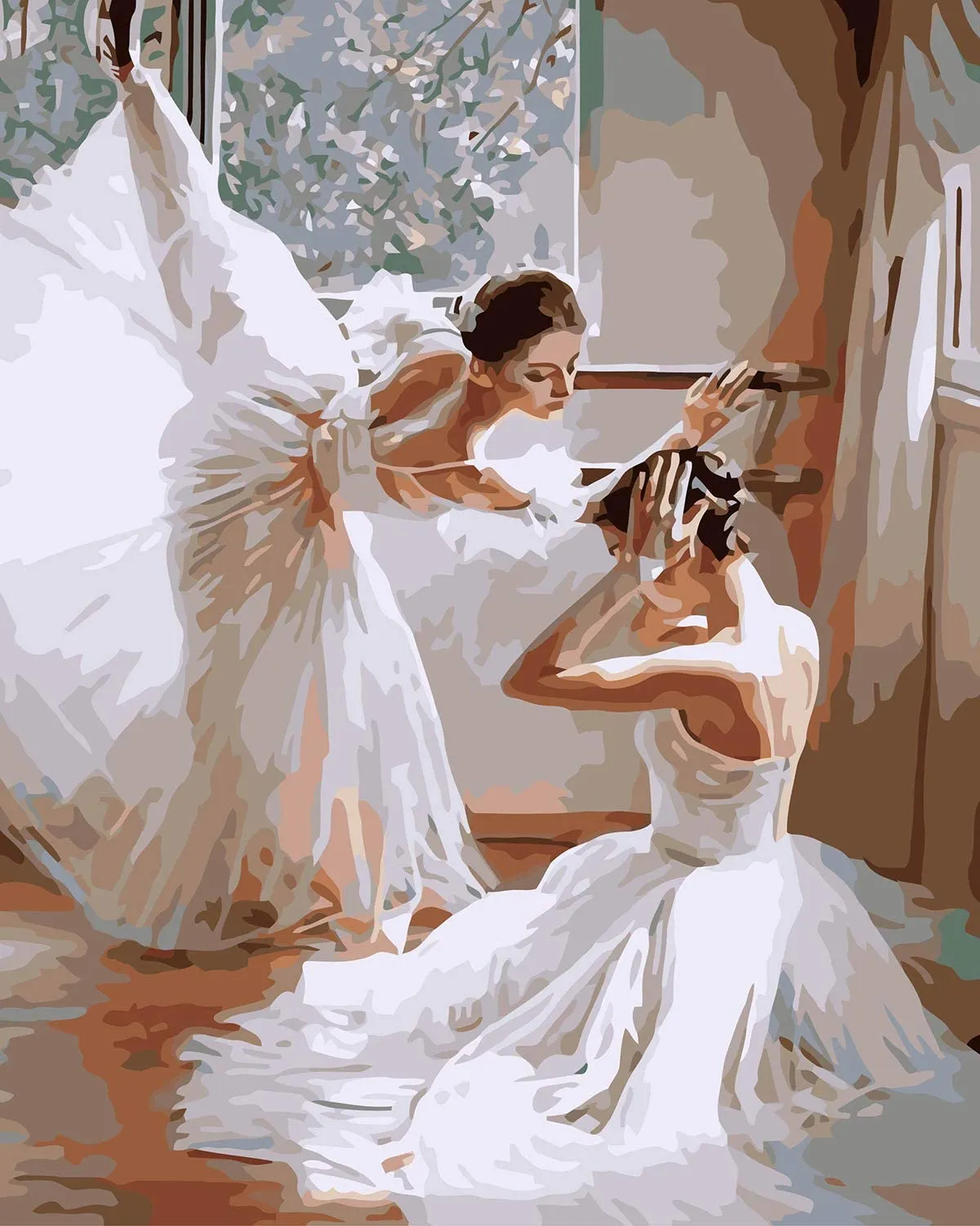 Paint by numbers kits Ballet dancers