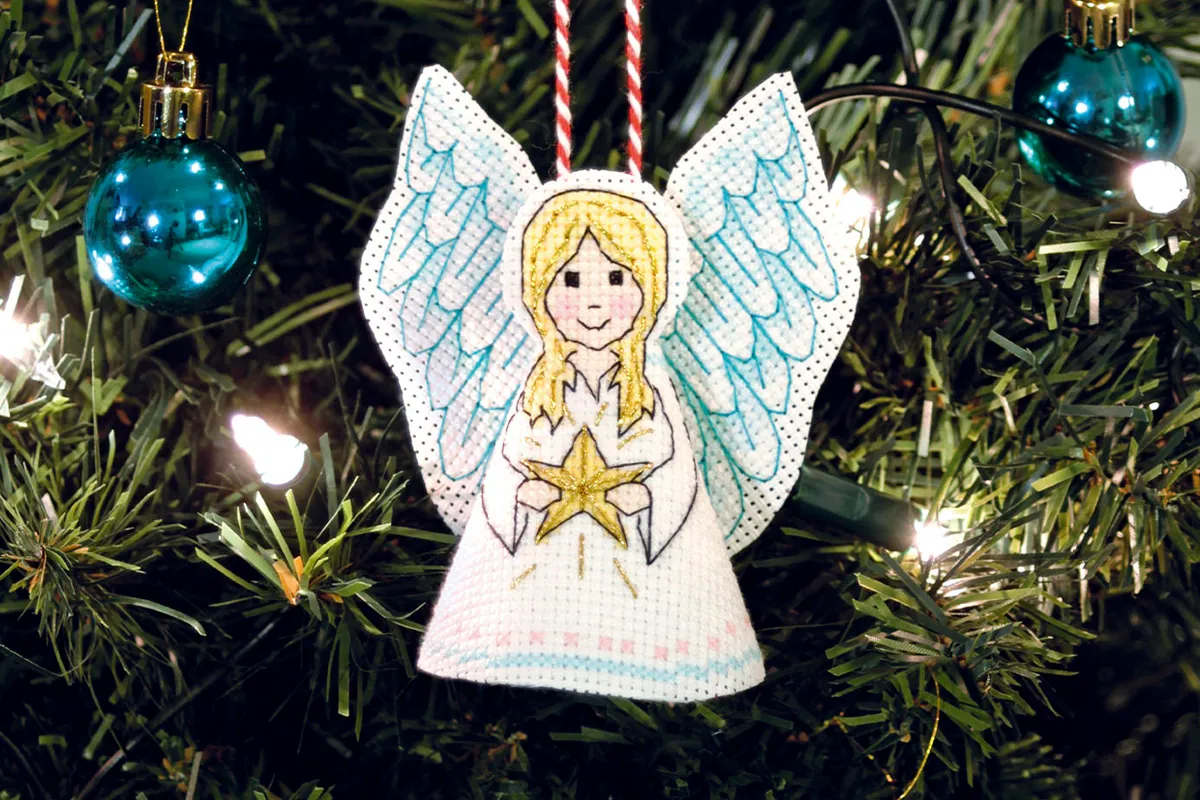 angel cross stitch
