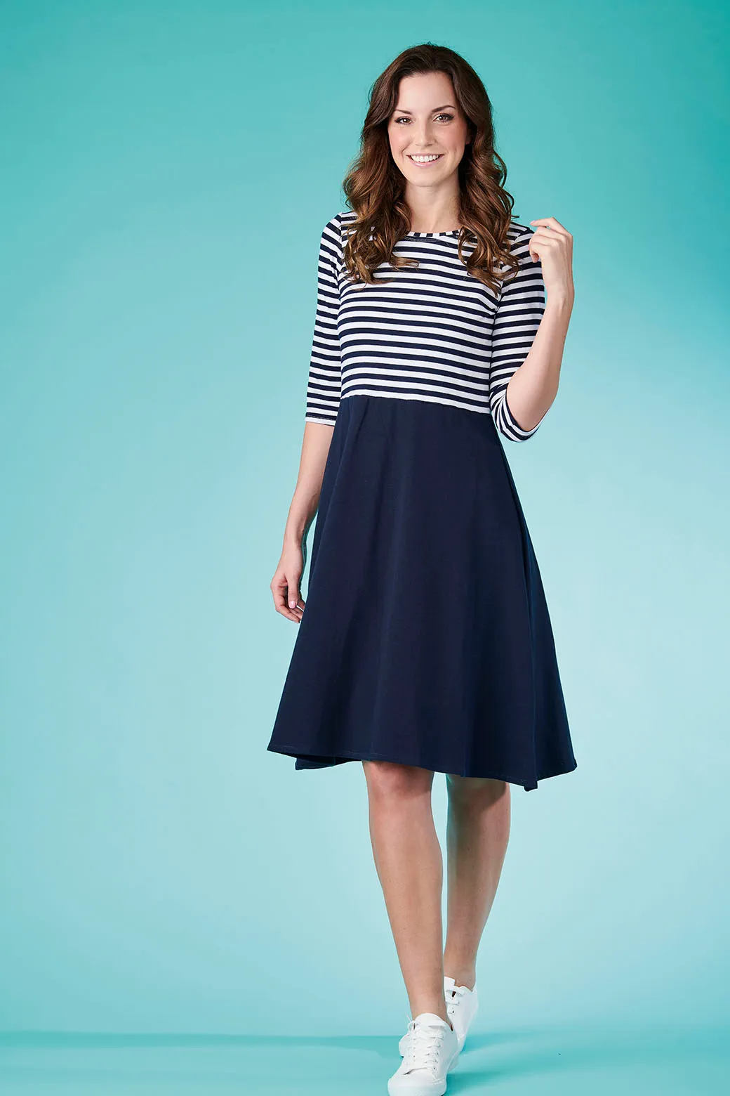 Breton dress sewing pattern from Simply Sewing