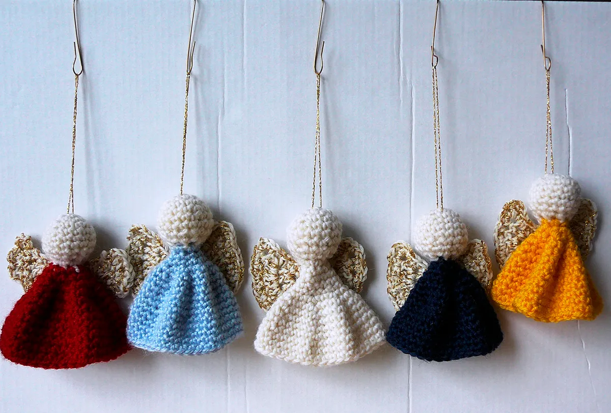 free angel crochet pattern