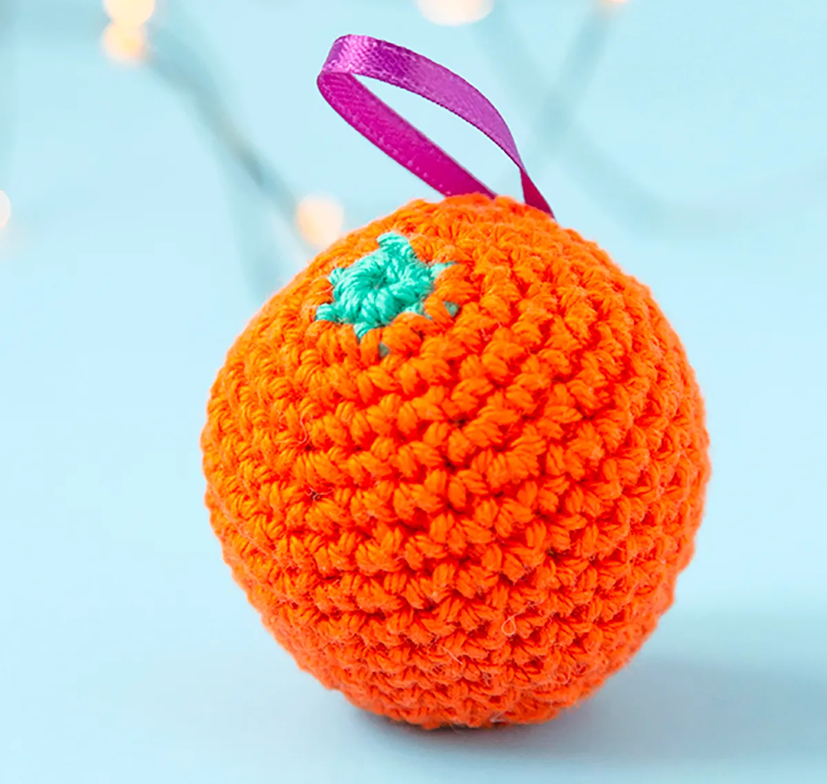 orange ornament crochet pattern