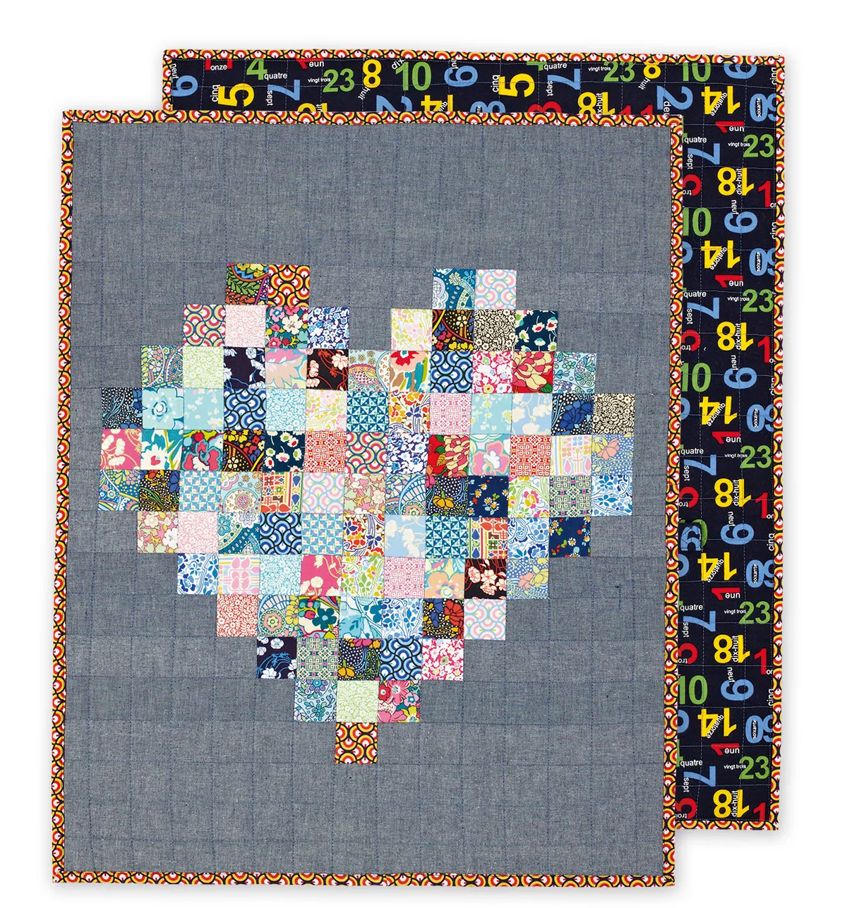 Free Hearts Quilt Pattern
