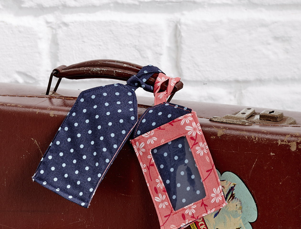 Love Patchwork & Quilting luggage tag tutorial