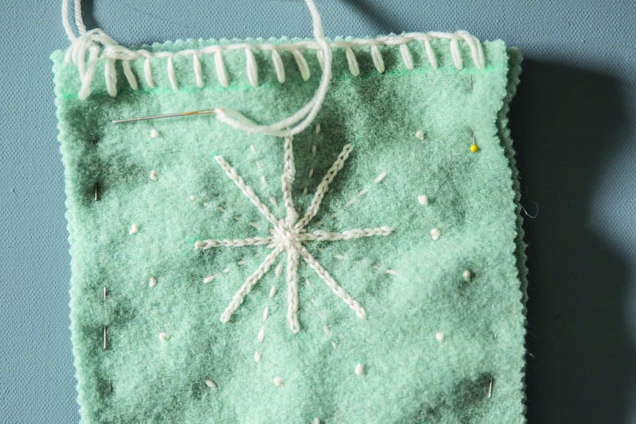 embroidery christmas stocking 5