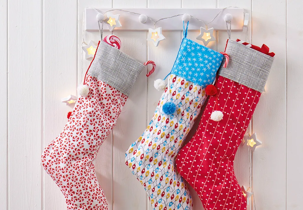 How to make a Christmas stocking - Gathered
