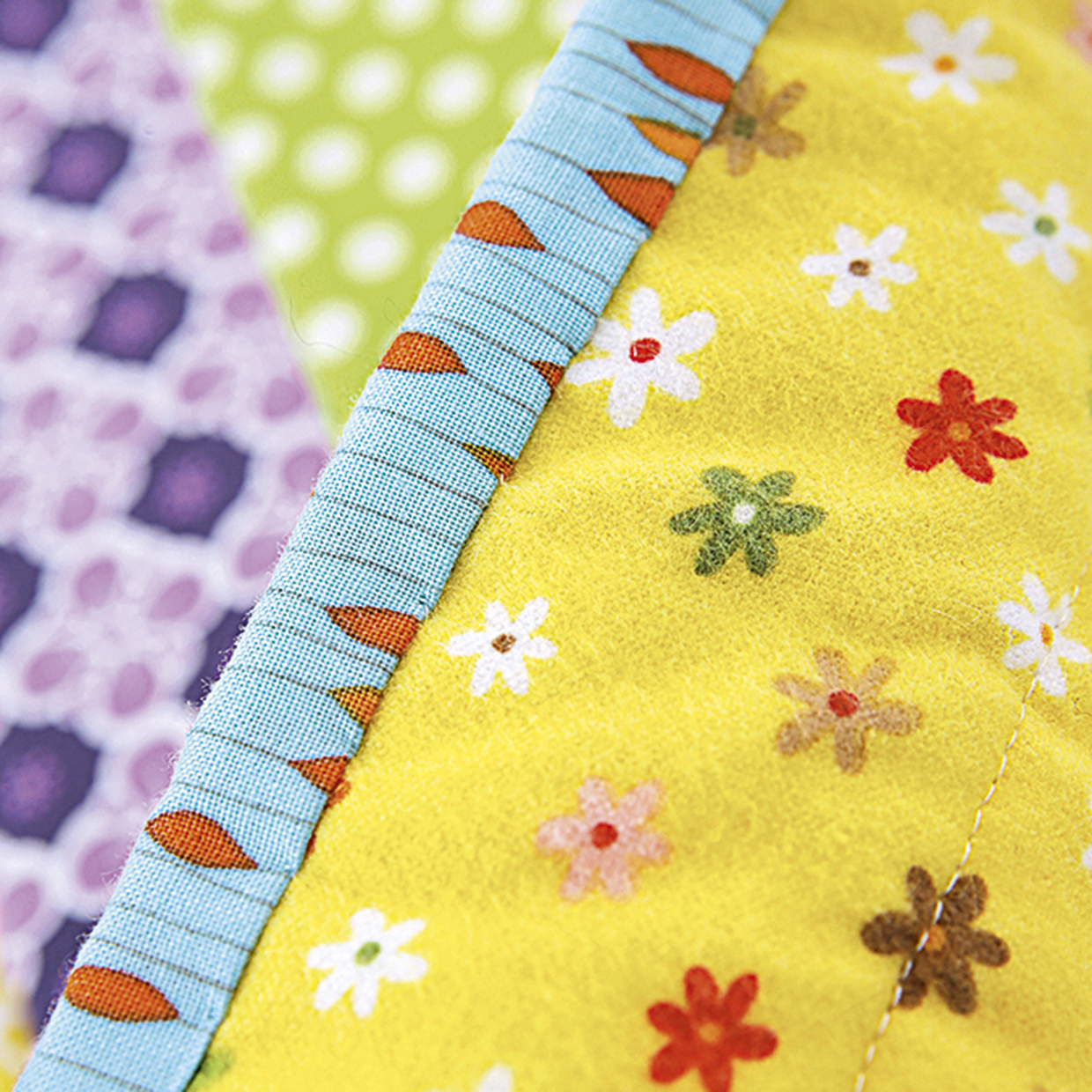 Free Jelly Roll Quilt Pattern binding