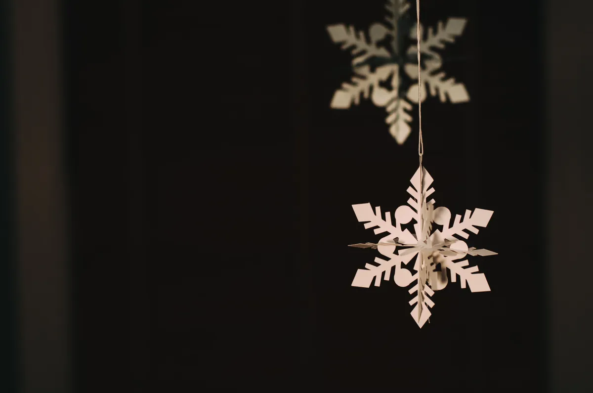 Paper snowflakes by Kelly Sikkema
