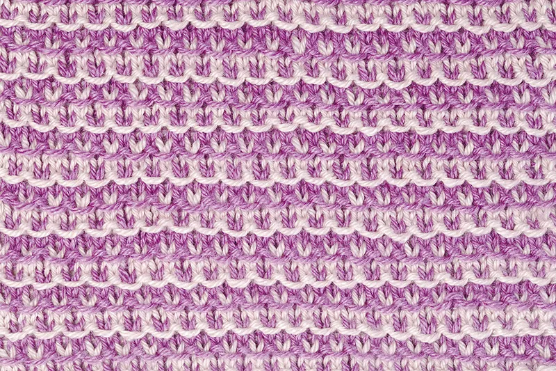 Slip stitch knitting Slip Stitch Loop