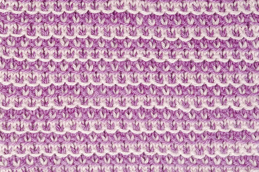 Slip stitch knitting Slip Stitch Loop