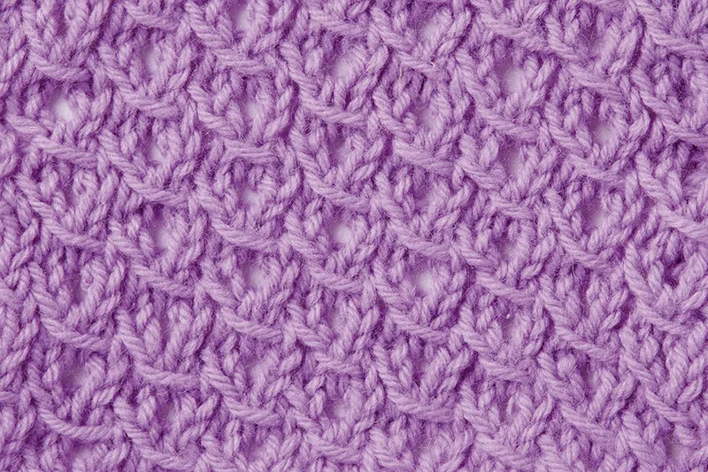 slip stitch knitting Gentle Ripples