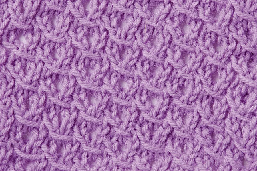 slip stitch knitting Gentle Ripples