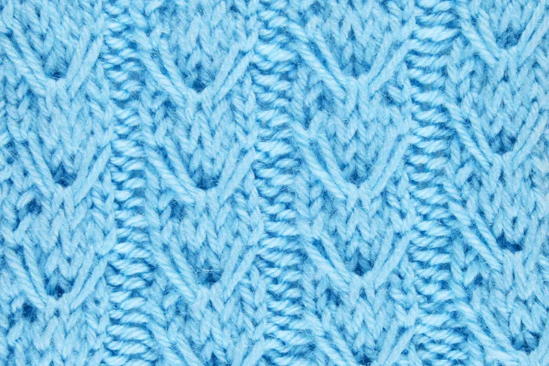 slip stitch knitting Valley Stitch