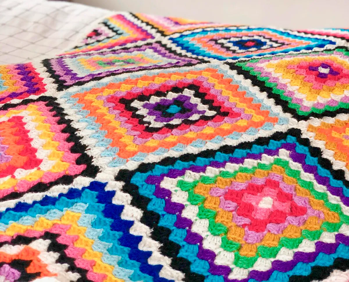 Colourful Carnaby free crochet Blanket patternjpeg