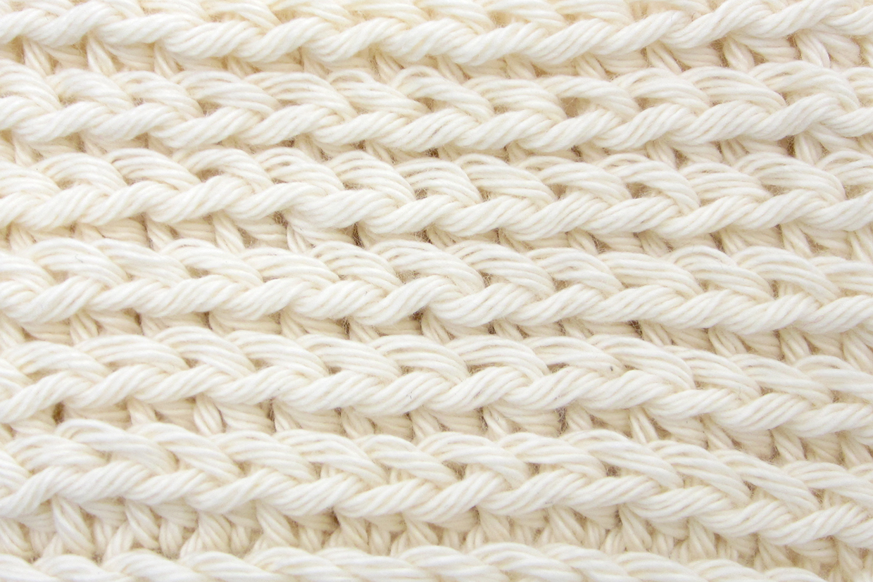 How to crochet like knitting – half treble knit stitches