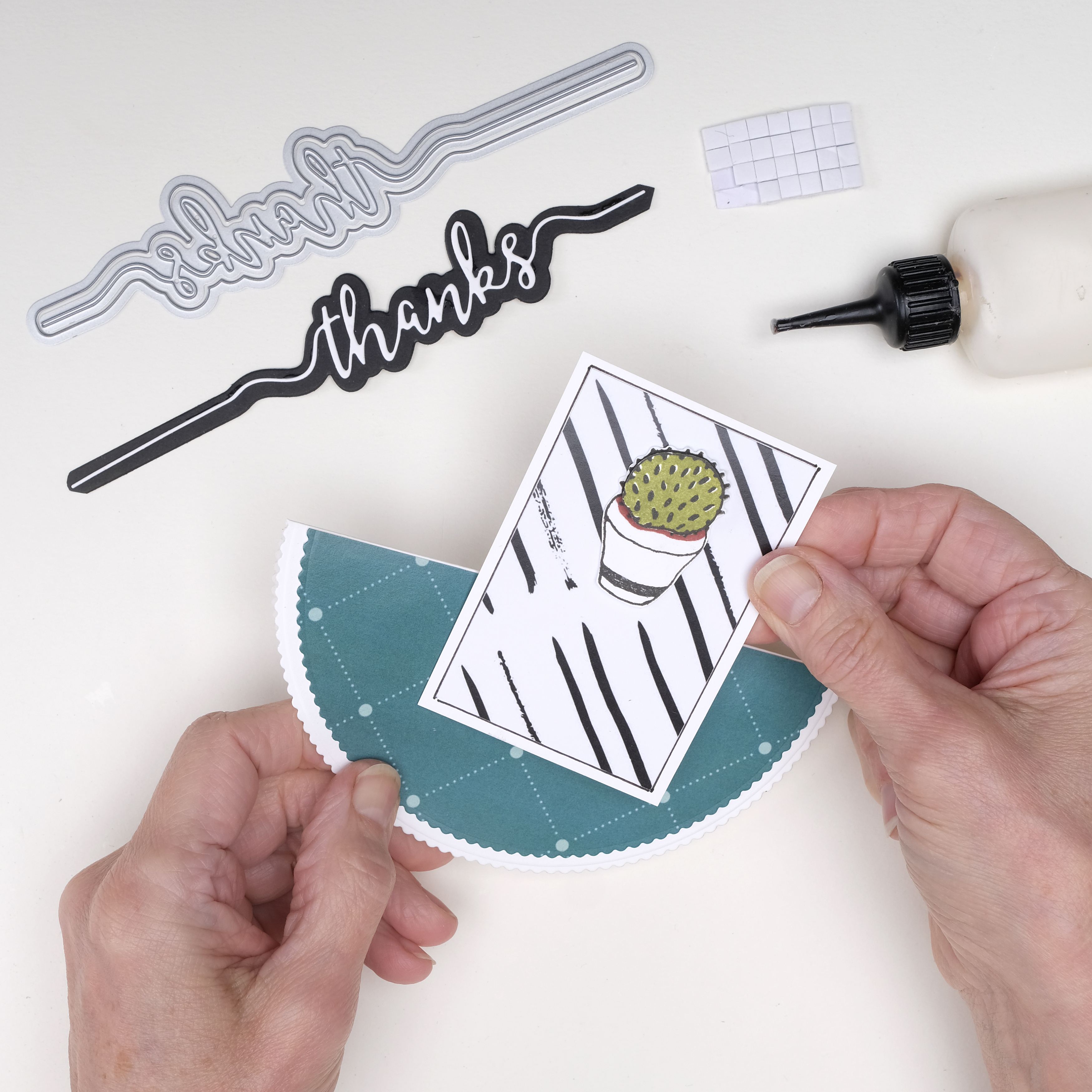 How to make a rocking card, card 1 – step 3