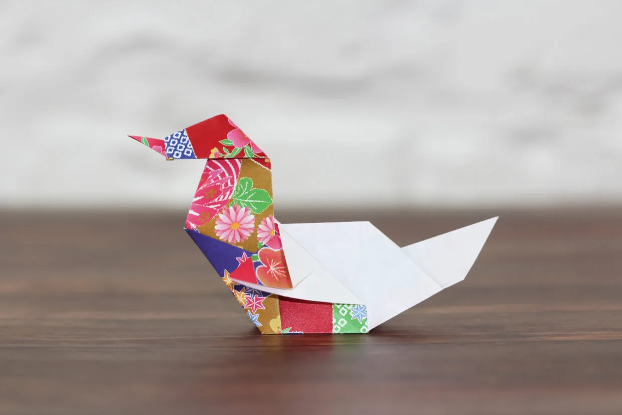 Create your own paper duck