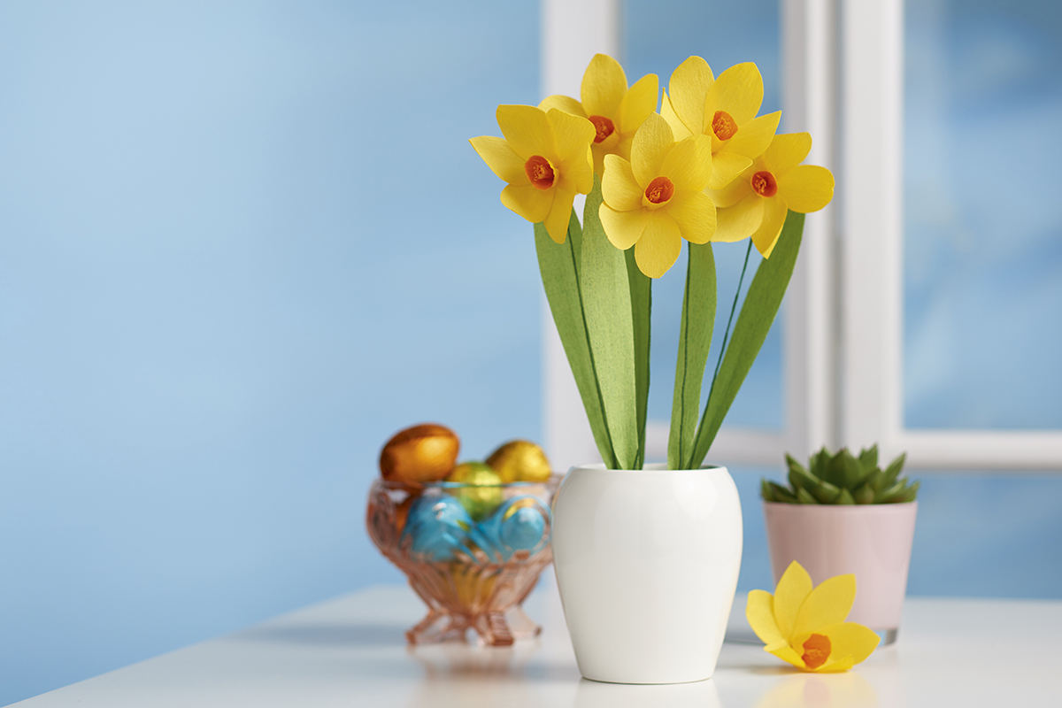 How to make paper daffodils_main