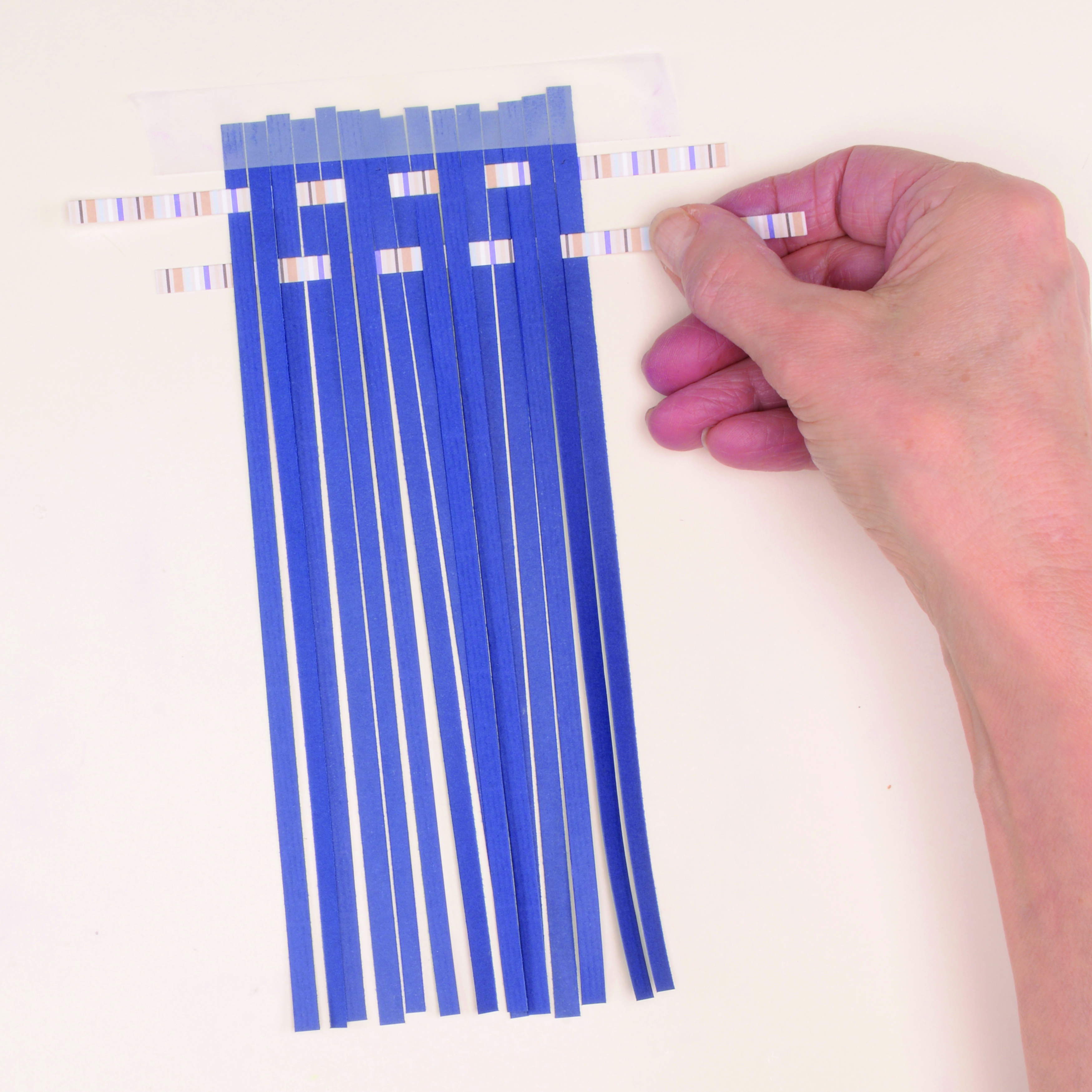 Paper weaving – step 9