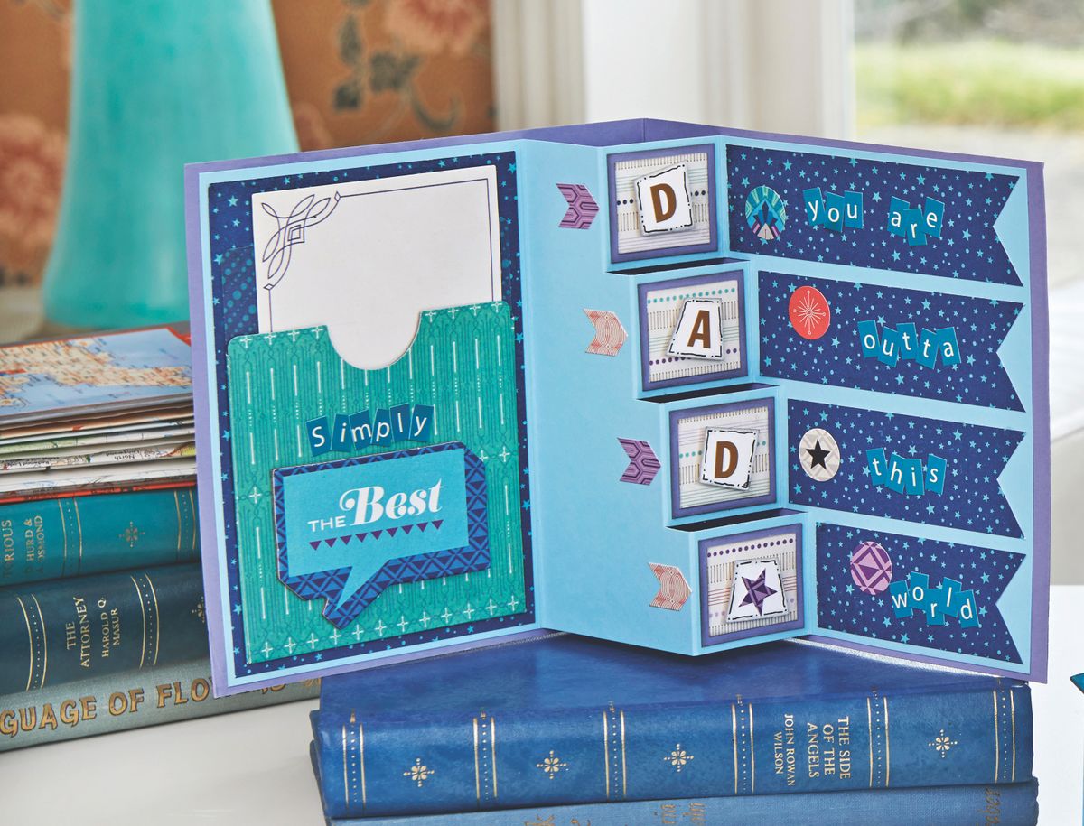 Split Stepper Card How to make a pop-up stepper card - Gathered