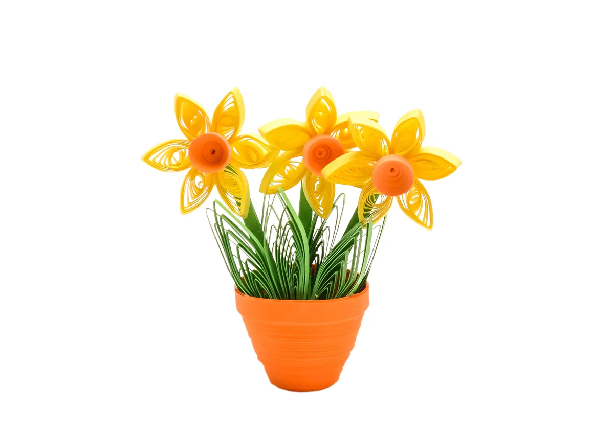 Qulled flowers - daffodil