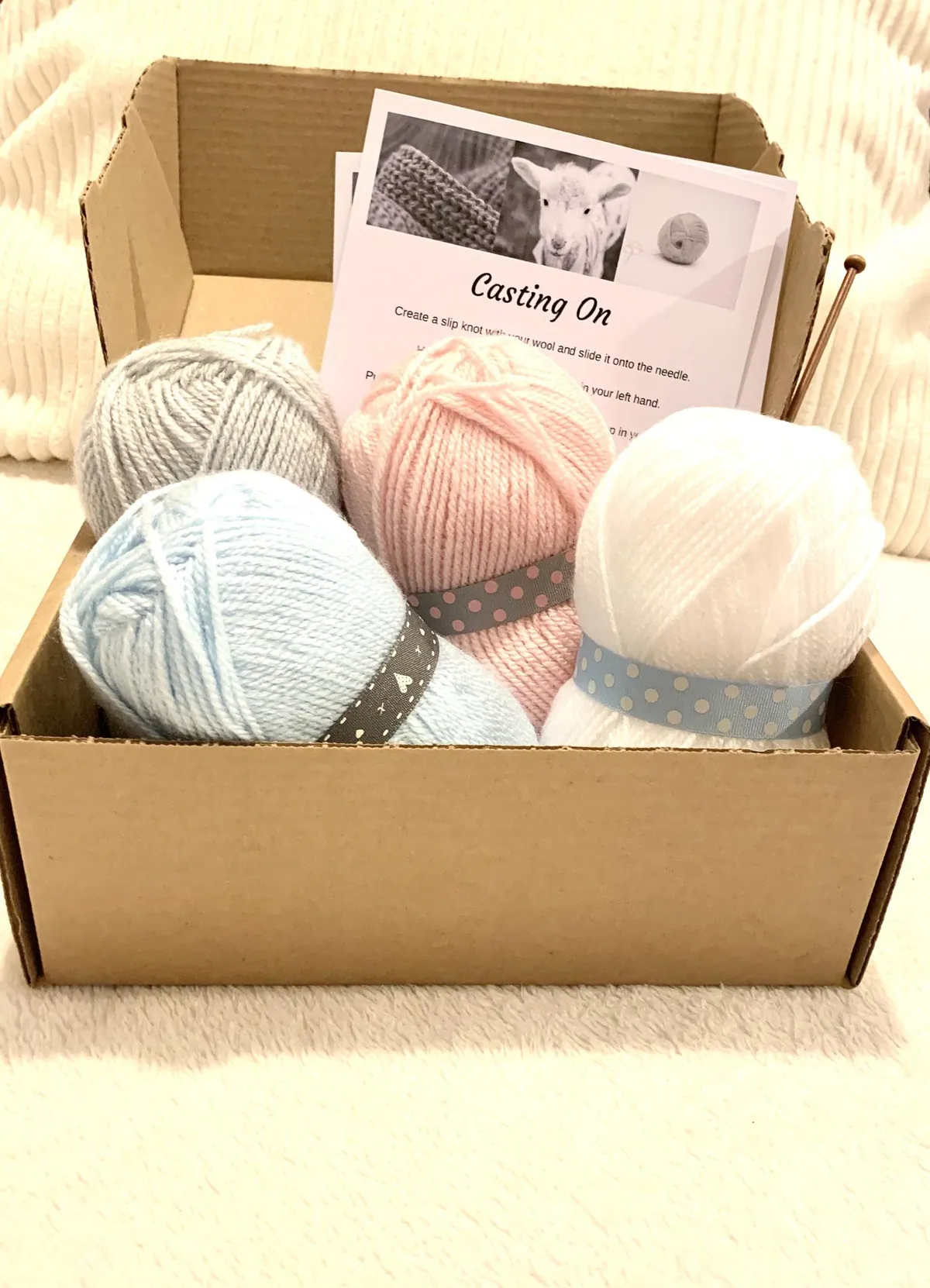 Knitting craft kits for adults