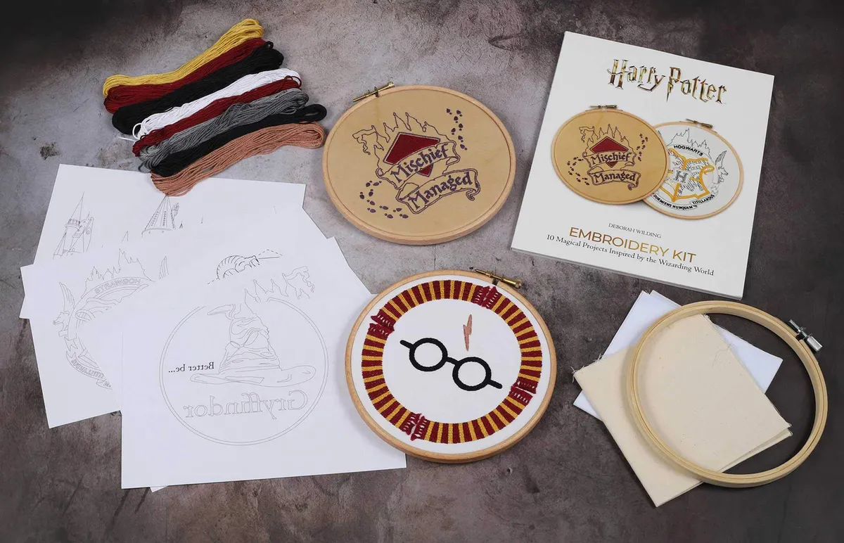 craft kits for adults embroidery