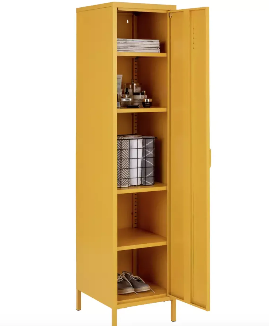 craft storage cabinet mustard locker