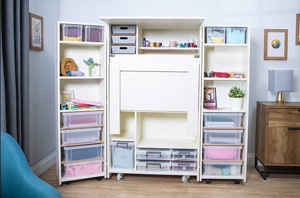 22 craft storage solutions for your craft room: cabinets, cupboards, units,  and more - Gathered