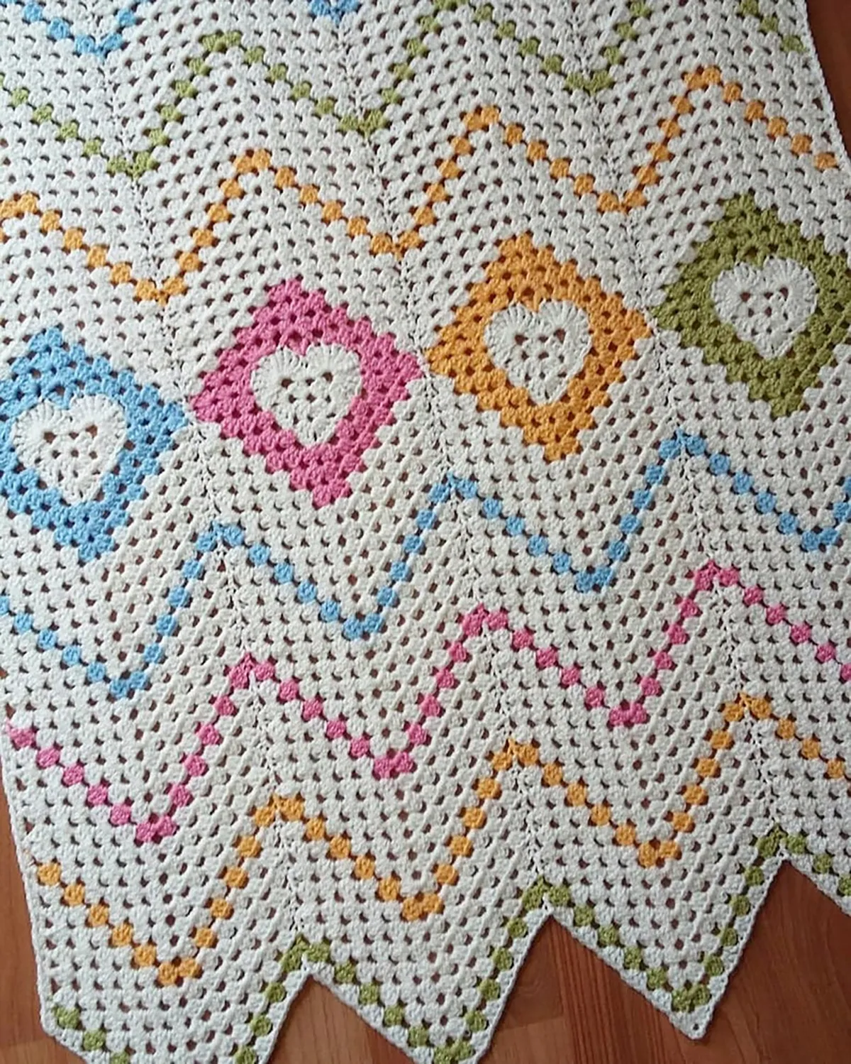 crochet love baby blanket crochet pattern
