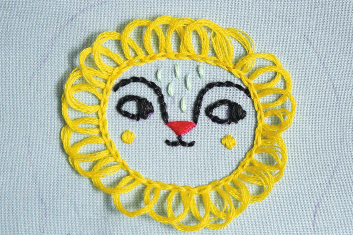 embroidery animals step 4