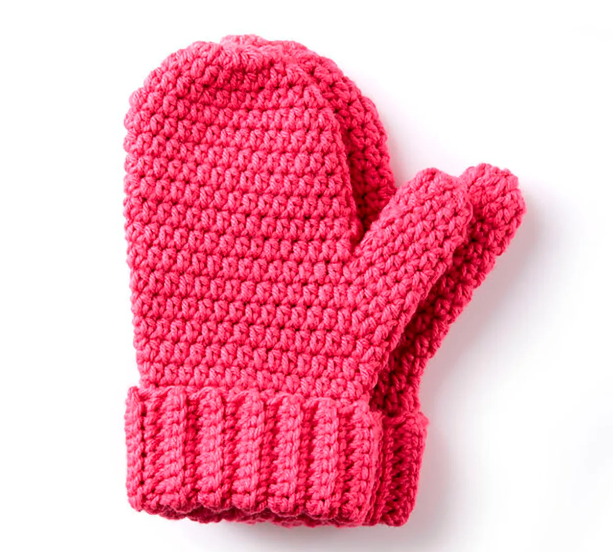free mittens beginner crochet pattern