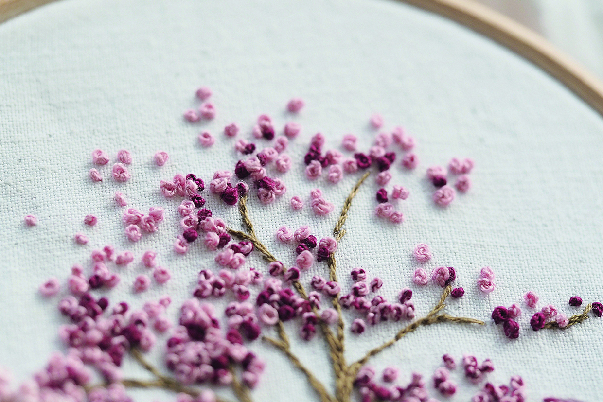 how to do a french knot 5