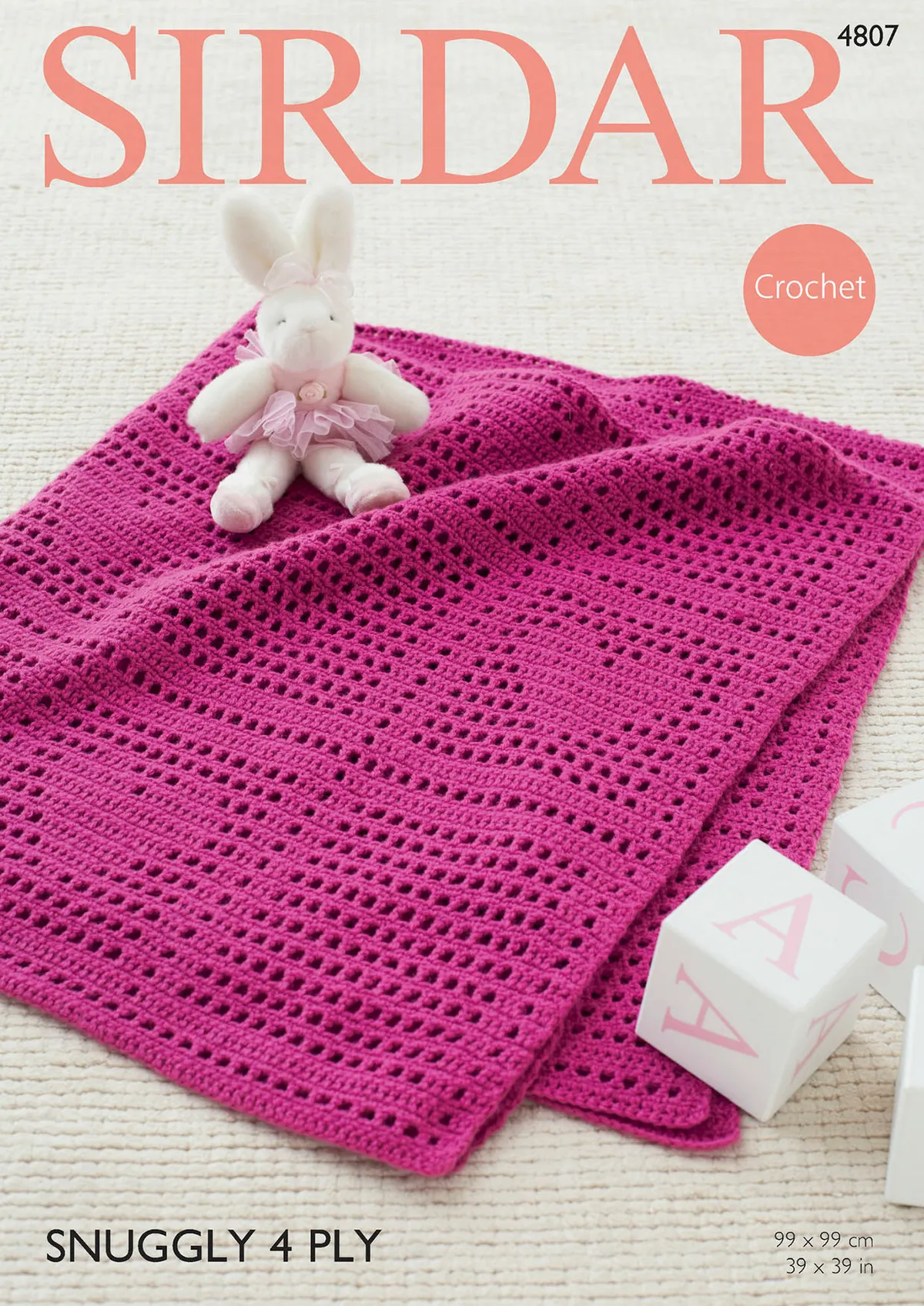 sirdar baby blanket crochet pattern