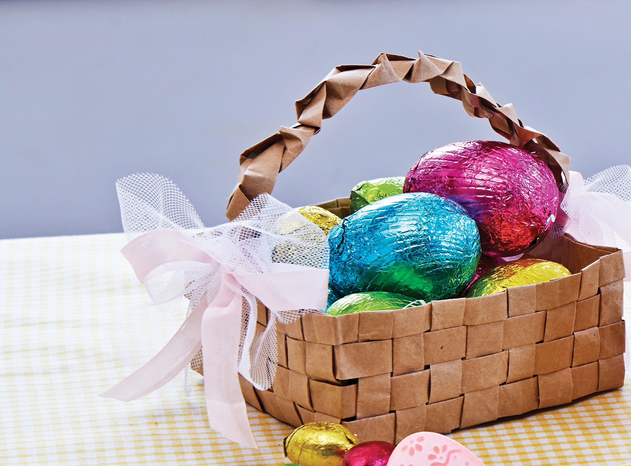 DIY Woven Easter basket copy