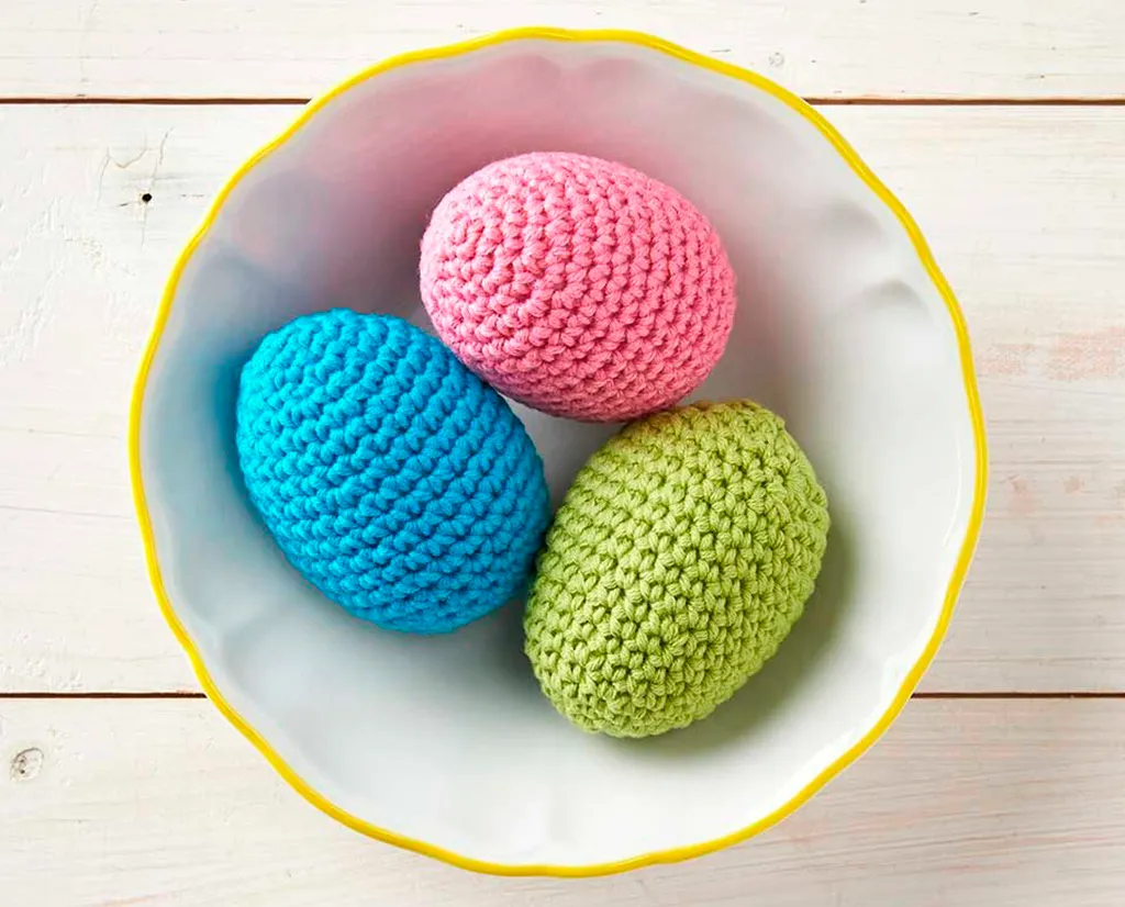 crochet easter eggs pattern