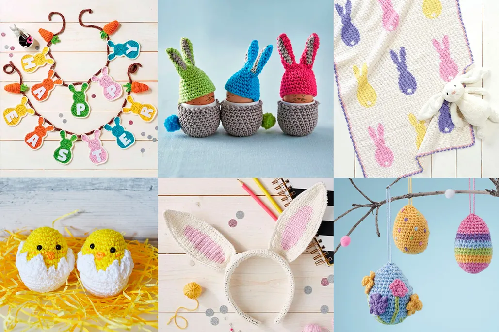 Top 50+ Free Easter Crochet patterns - Gathered