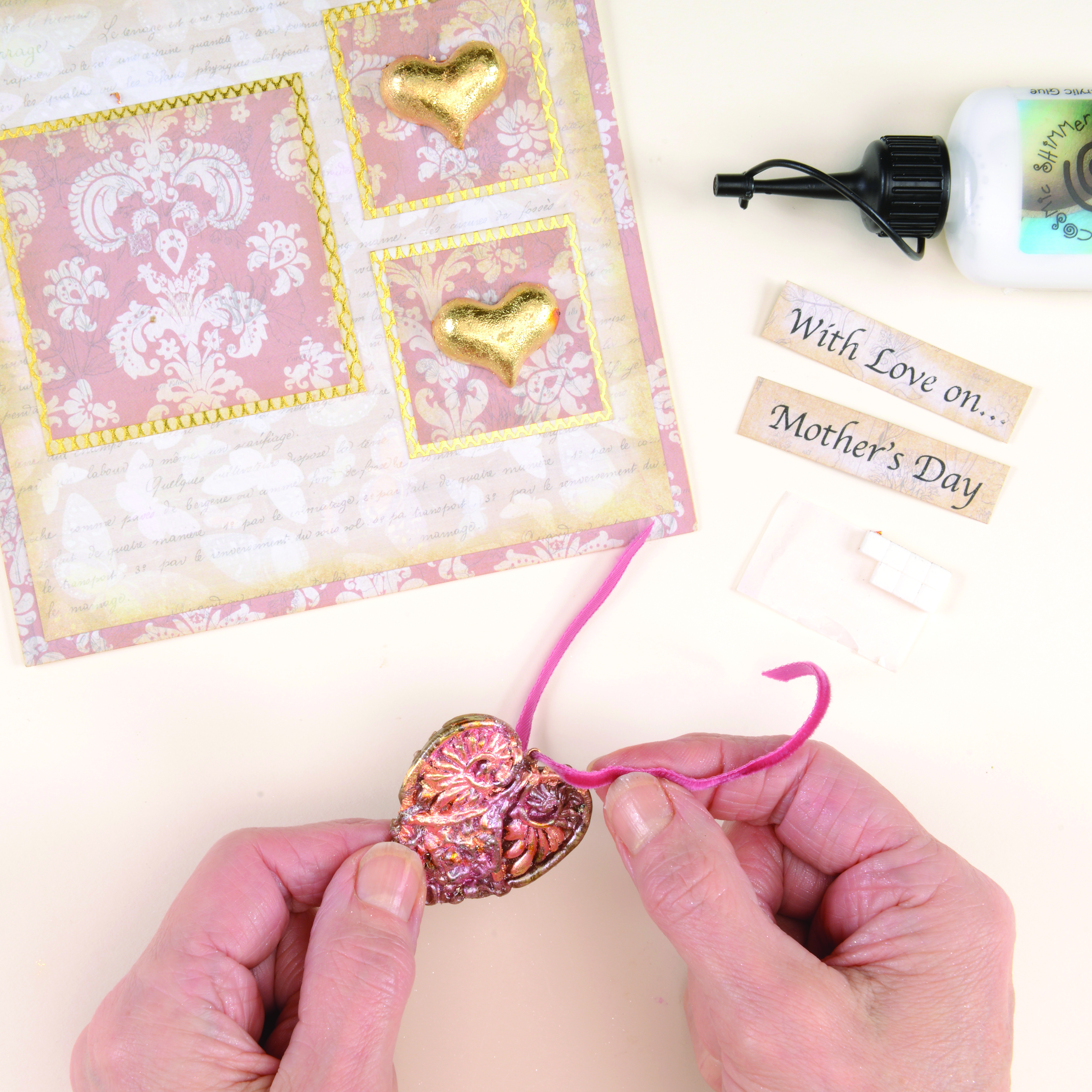 How to make 3d embellishments – step 12