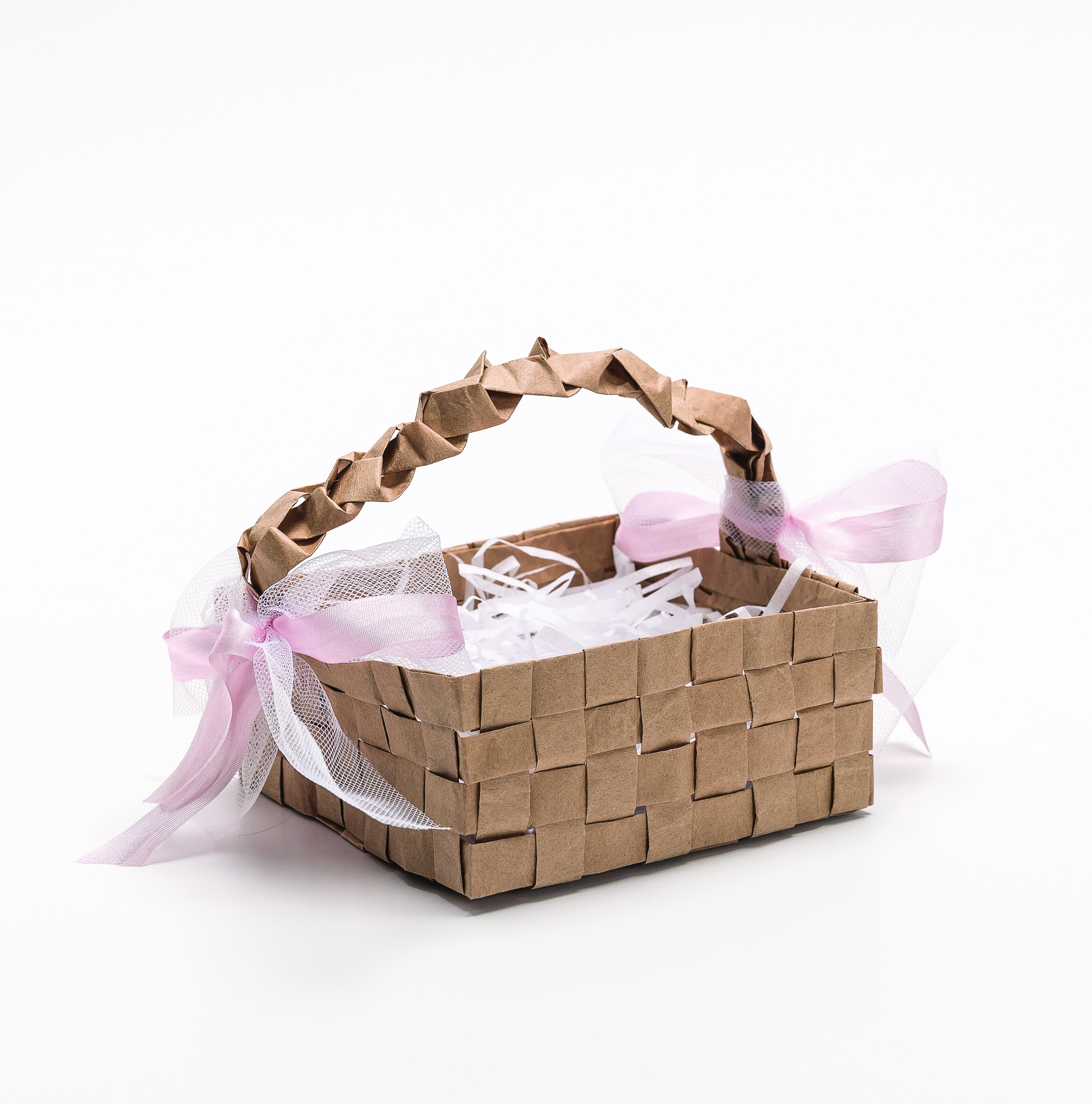 How to make an Easter basket – step 6