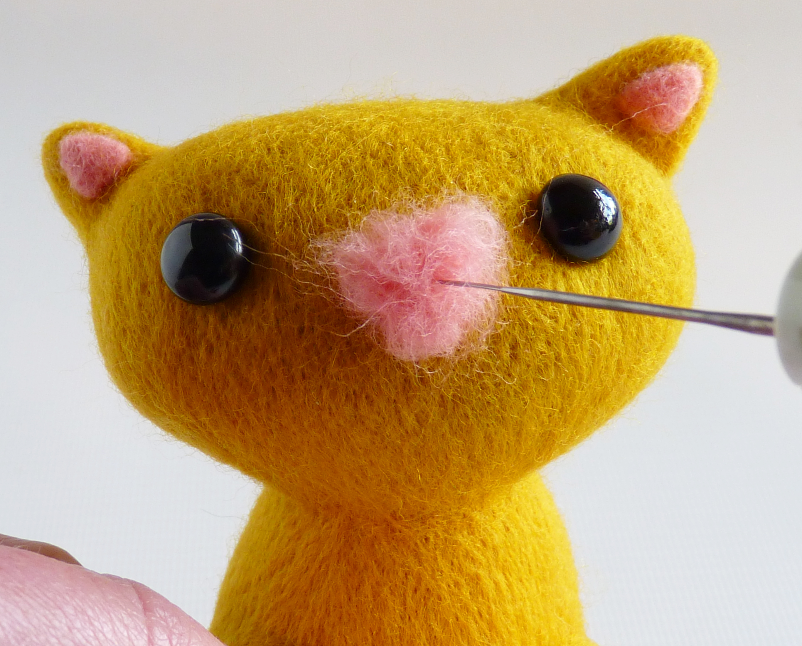 How to make needle felted animals - step 18