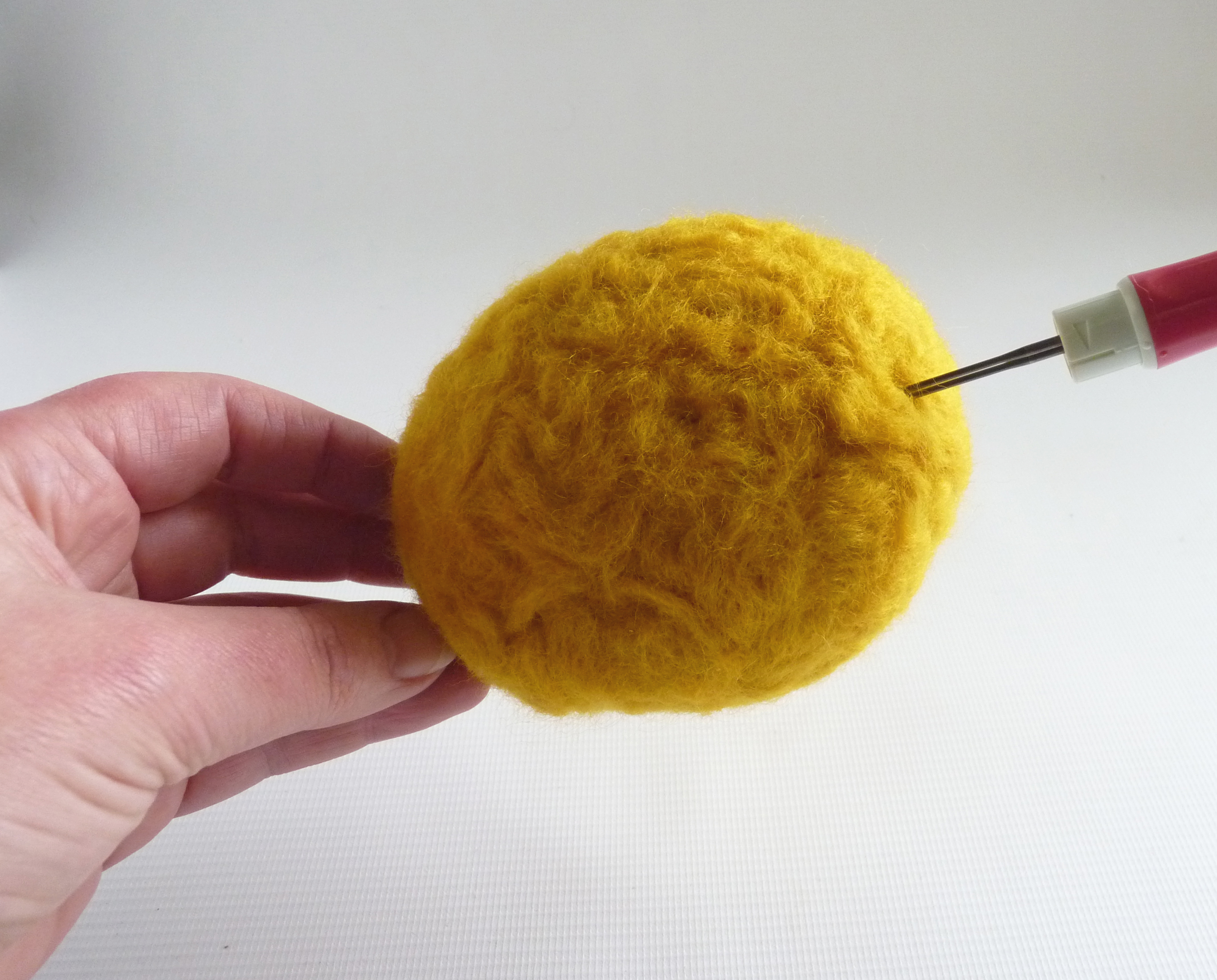 How to make needle felted animals – step 2